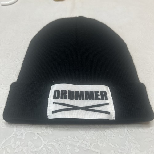 Drummer drum set - drummer, beanie
