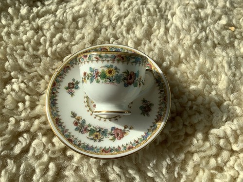 Coalport ming rose miniature - coalport,