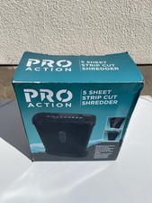 Pro Action 5 Sheet Strip Cut Shredder