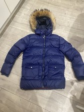 Girls navy Blue Pyrenex Coat