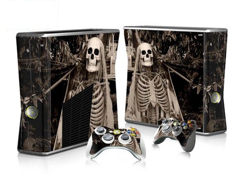 Xbox 360 slim skin design - xbox,
