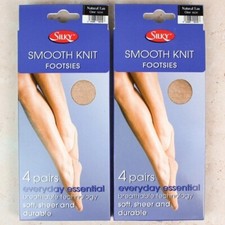 Silky 8 Pairs Nylon Footsies