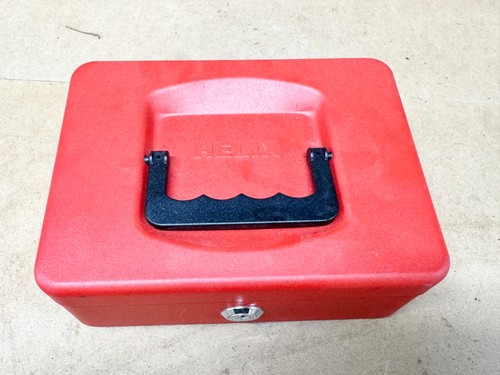 Vintage helix red metal petty - red,