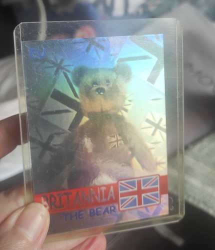 Rare beanie trading card - beanie,