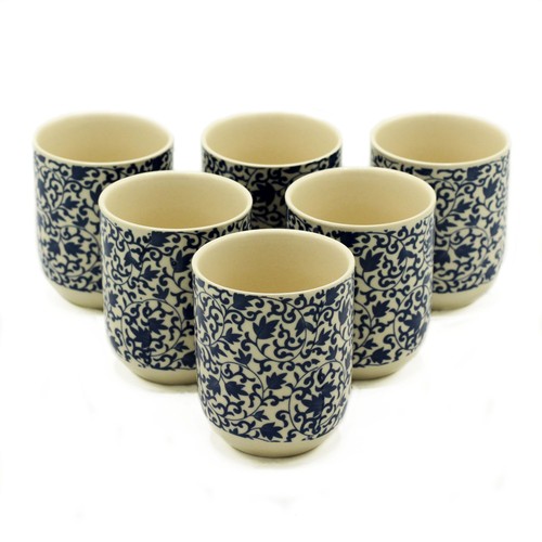 Herbal tea cups blue - tea,