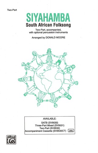 Siyahamba part choir - 2-part, choral