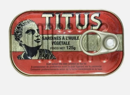 Titus sardines soyabean - sardines, in