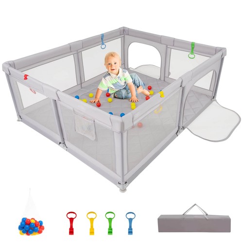 Large baby playpen mat pull - playpen, w/mat,