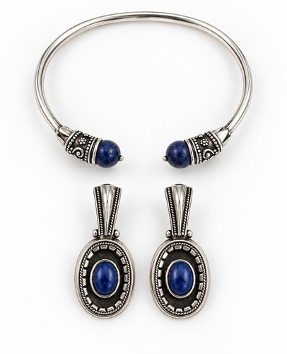 925 sterling silver lapis - 925,