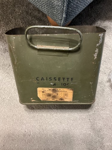 Vintage french army - vintage, ammo