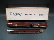 Vintage Selmer London recorder