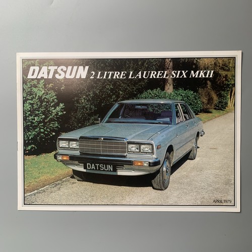 Datsun laurel six litre - datsun,
