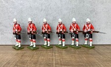 Steadfast Toy Soldiers Boer War Black Watch Highlanders x6