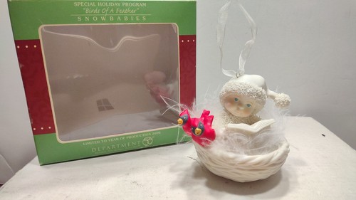 2006 dept snowbabies birds - 2006,