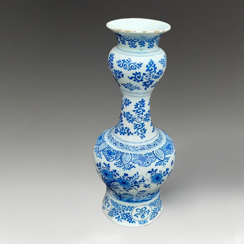 Delft 17c double gourde - gourde, vase
