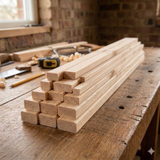 Wooden Batten Pine Wood Trim