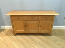 Marks & Spencer Litchfield 3 door & drawer light Oak Sideboard 