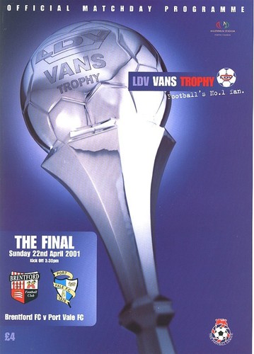 Ldv vans trophy final 2001 - ldv,