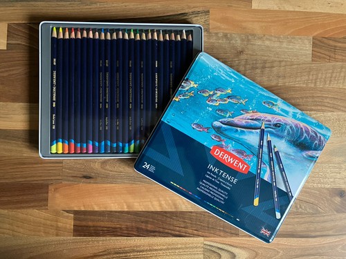 Derwent inktense set 24 - set, of