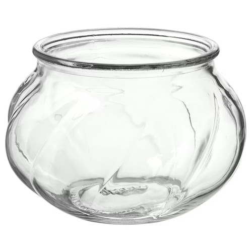 Clear glass flower vase ikea - clear,