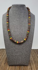 Rasta Necklace Long Necklace