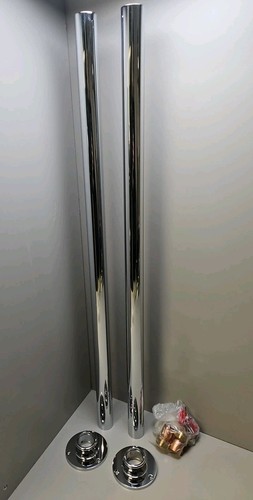 Fired earth chrome pipe - fired,