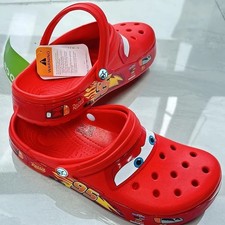 Brand New Lightning McQueen Crocs All Adult Sizes TikTok Trending Viral 2025