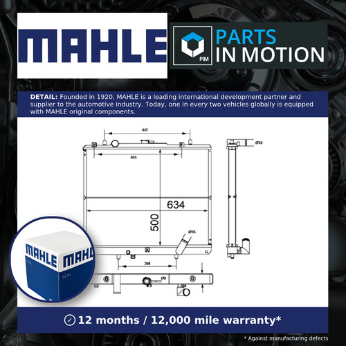Radiator fits mitsubishi - fits,