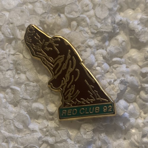 Red setter dog club - 1992, metal