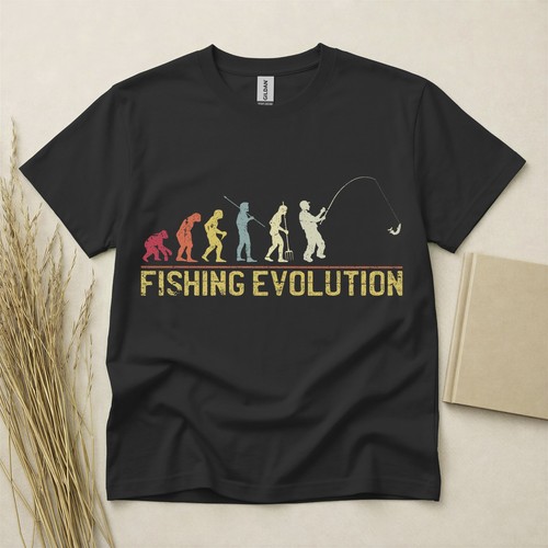 Fishing evolution shirt - fishing,