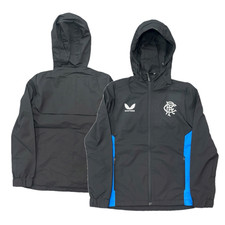 Rangers Women's Lightweight Jacket (Size 10) Castore Football Match Jacket - New