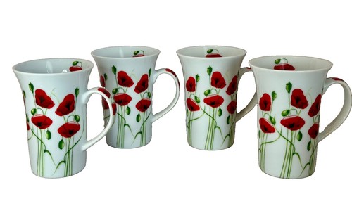 Tall poppy coffee mugs tea - mugs, 4