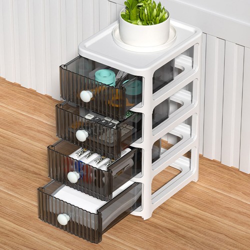 Tier plastic drawers - plastic,