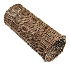 Willow Tube - Large. Rabbit, Rat, Guinea Pig Toy. Tunnel, Gnaw. 32cm (12.5").