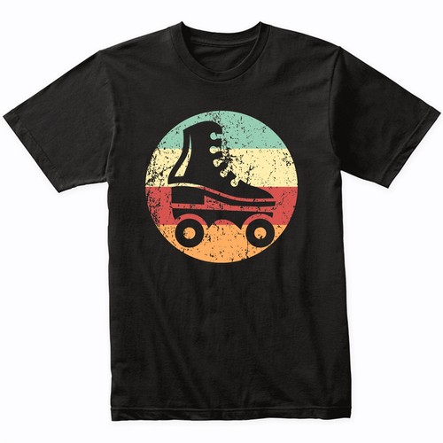 Roller skate icon retro - skate,