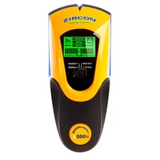 Zircon L550C Multiscanner 4 Mode Wood Metal Stud Finder, Pipe & AC Wire Detector