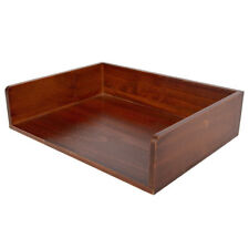 Wooden Document Letter Tray