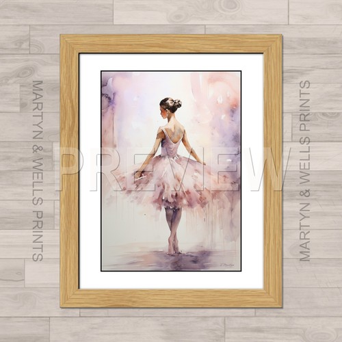 Ballet dancer print - print., by
