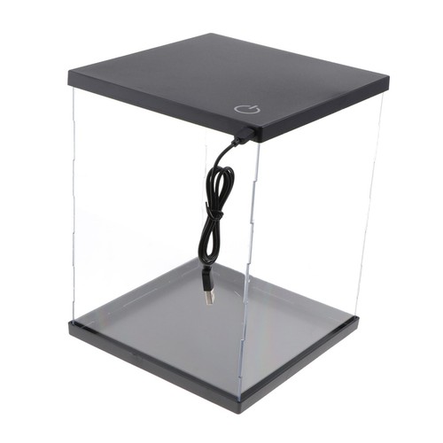 Clear acrylic display box case - acrylic,