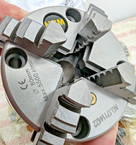 80mm jaw lathe chuck self - lathe,
