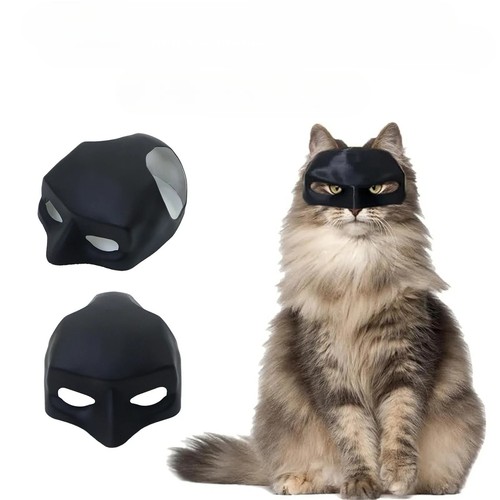 Cosplay cat mask black - mask,