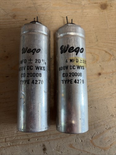 4mfd 600v wego vintage - 4mfd,