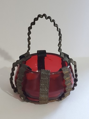 Antique cranberry glass - cranberry, /