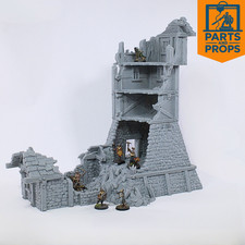 Fantasy Medieval Tower Ruins