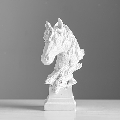 Horse head statue sculpture - horse,