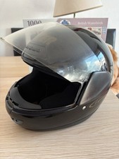 Motorcycle Full Face Helmet Black Lazer Hardly Used Excellent Condition Size S