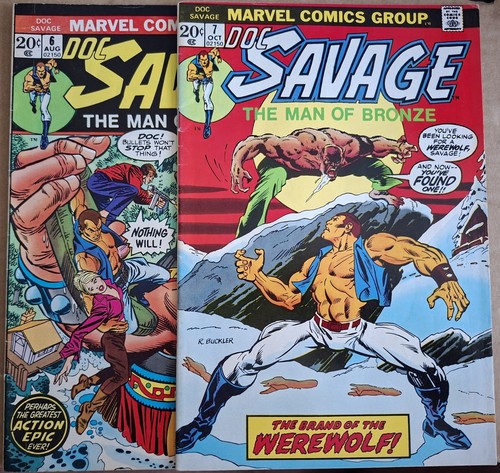 Doc savage lot vg - lot, vg/fn