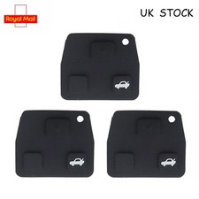 3 x 3 Button Rubber Pad Key Fob for Toyota Avensis Corolla Prius Rav4 Yaris 43