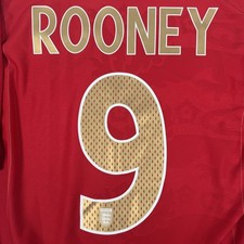 Rare Original ROONEY 9 England