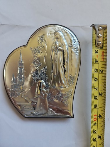 Vintage lourdes virgin mary - lourdes,